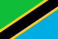 Drapeau officiel TANZANIE