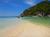 Plage de la thailande à Langue de sable de Koh Nang Yuan
