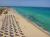 TUNISIE, Htel Looka Vincci Helios Djerba - vue arienne de la plage et de la mer turquoise. djerba, l'le des lottophages, a la chance de possder des kilomtres de belles plages aux portes de l'afrique, au sud de la tunisie..