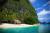 PHILIPPINES, Palawan El Nido - dans le nord de lle de palawan,  louest des philippines, baign dans la mer de chine le village de el nido apparat comme extraordinairement beau et majestueux. vendu comme la meilleure destination de voyage au monde en 2007, la plage del nido est sublime comme tout aux alentours..