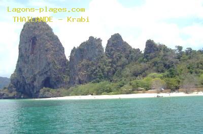 Plages de Krabi et ses eaux calmes, THAILANDE