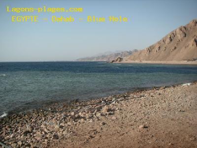 Plages de Dahab Blue Hole, EGYPTE