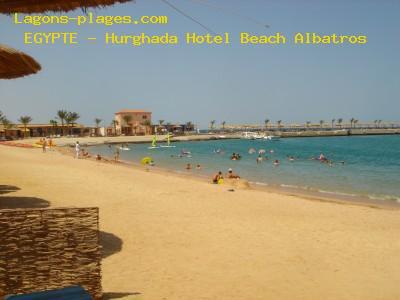 Plage de L' EGYPTE  Hurghada Hotel Beach Albatros