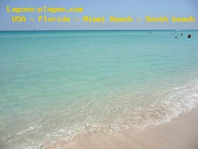 Plage des USA  Floride - Miami Beach - South beach
