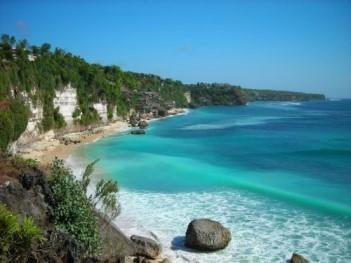 Plage de L' indonesie  Bali Dreamland beach